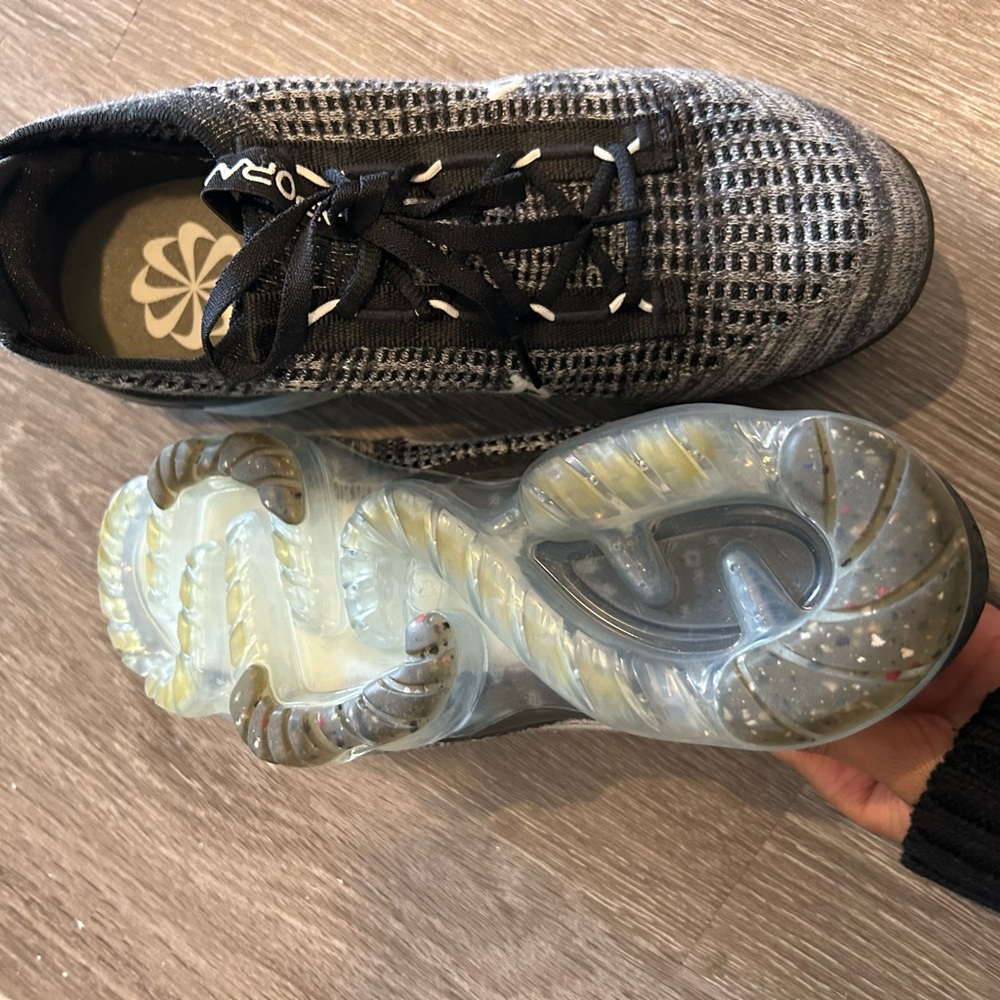 Black and Gray Nike Vapor Max